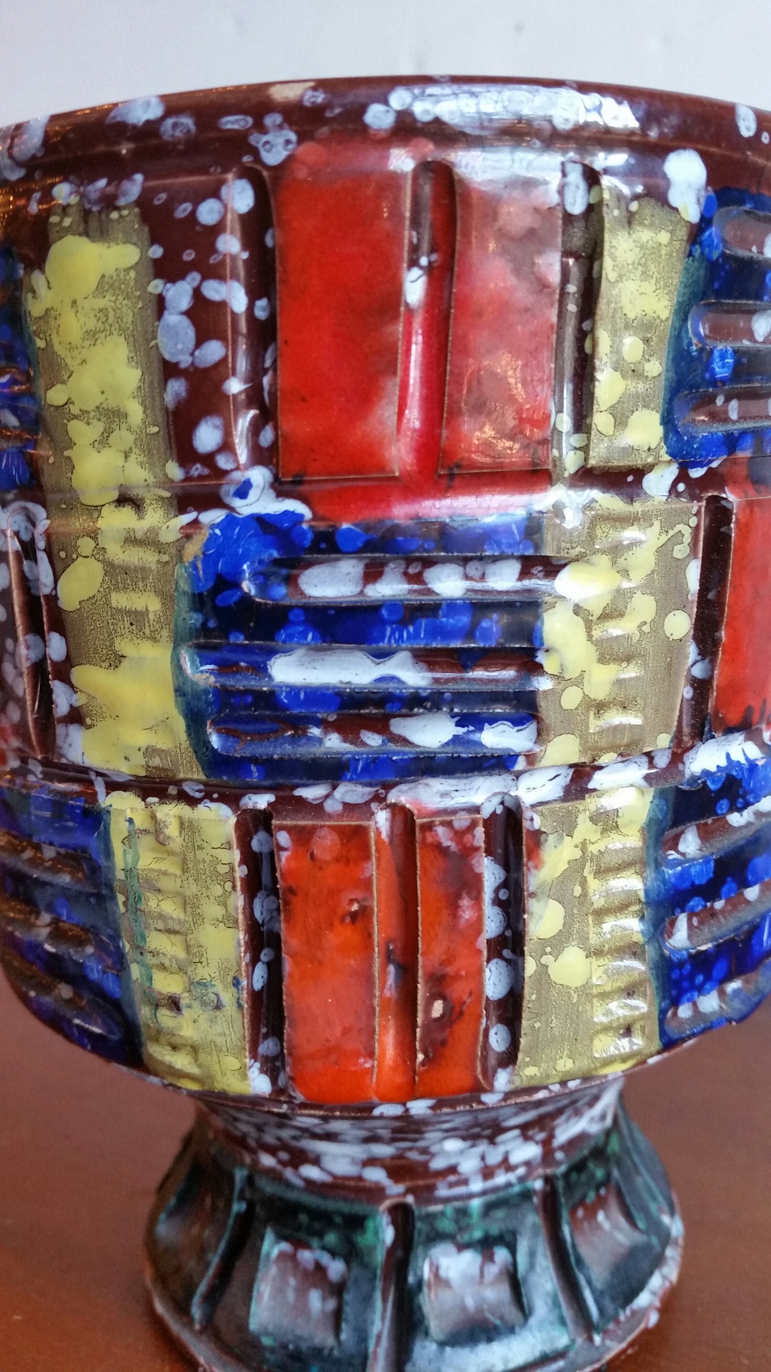 Rossini Mid Century Vase Italian Ceramic Design Modernism